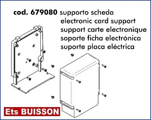 DEA LIVI 400 - Support carte électronique référence 679080